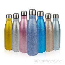 500ml Edelstahl-Glitter-Druck-Vakuum-Cola-Flasche